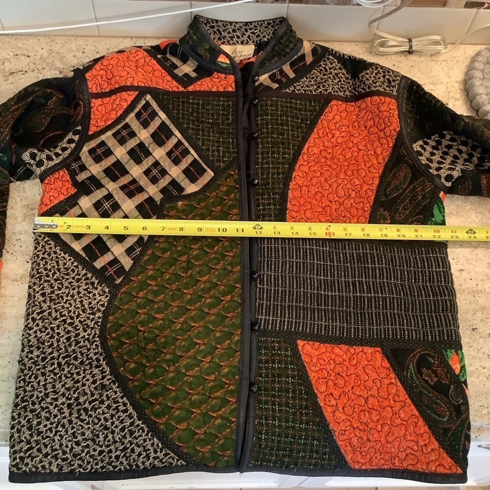 Robert Janan Patchwork Women's Jacket Vintage Siz… - image 7